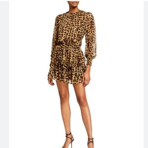 Miss Los Angeles Katia leopard dress.